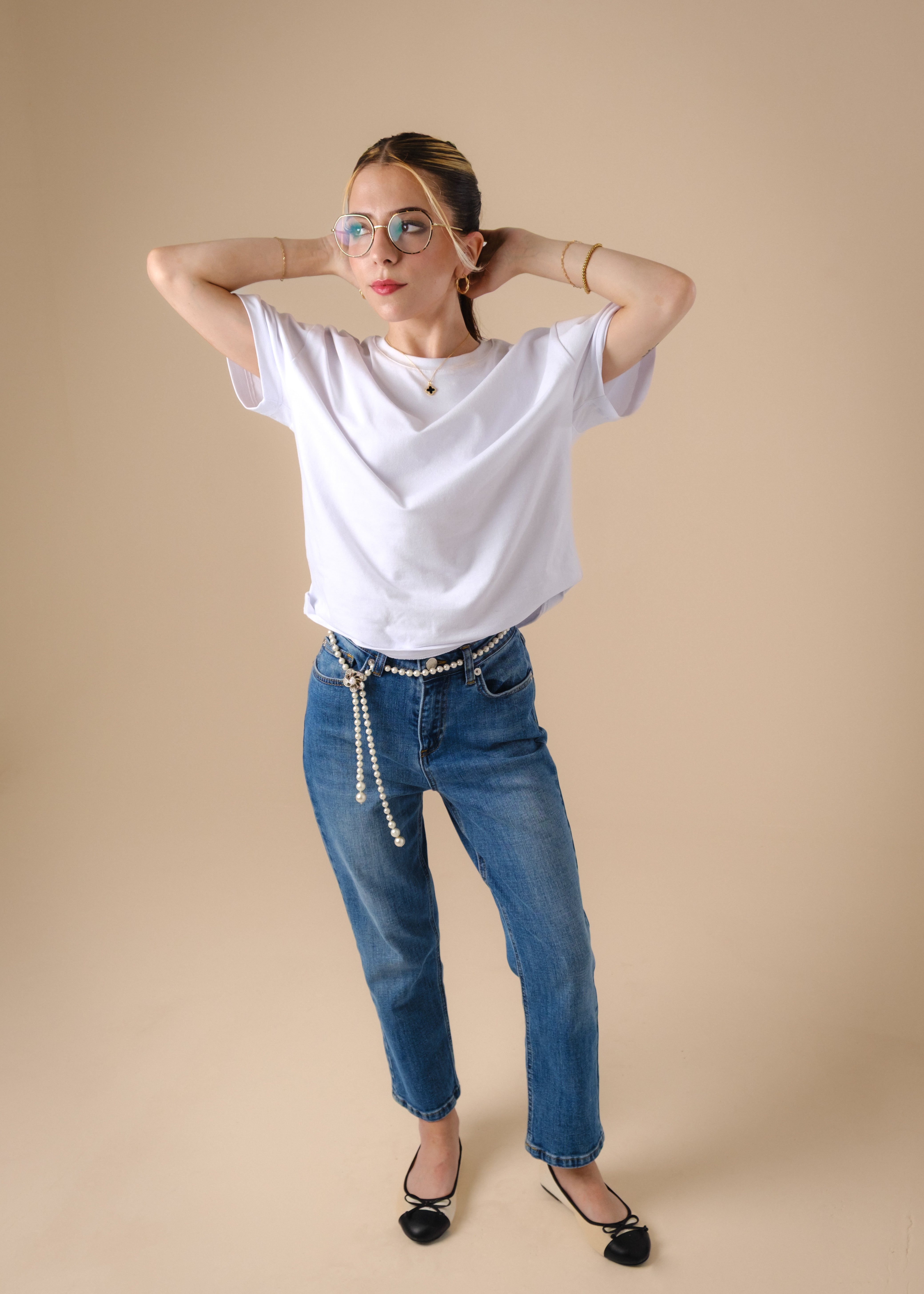 Extra Short Petite Straight Leg Blue KENDALL Jeans [Pre-Order]