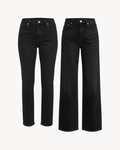 a pair of black jeans