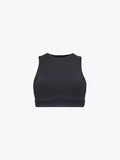 a black sports garment on a white background
