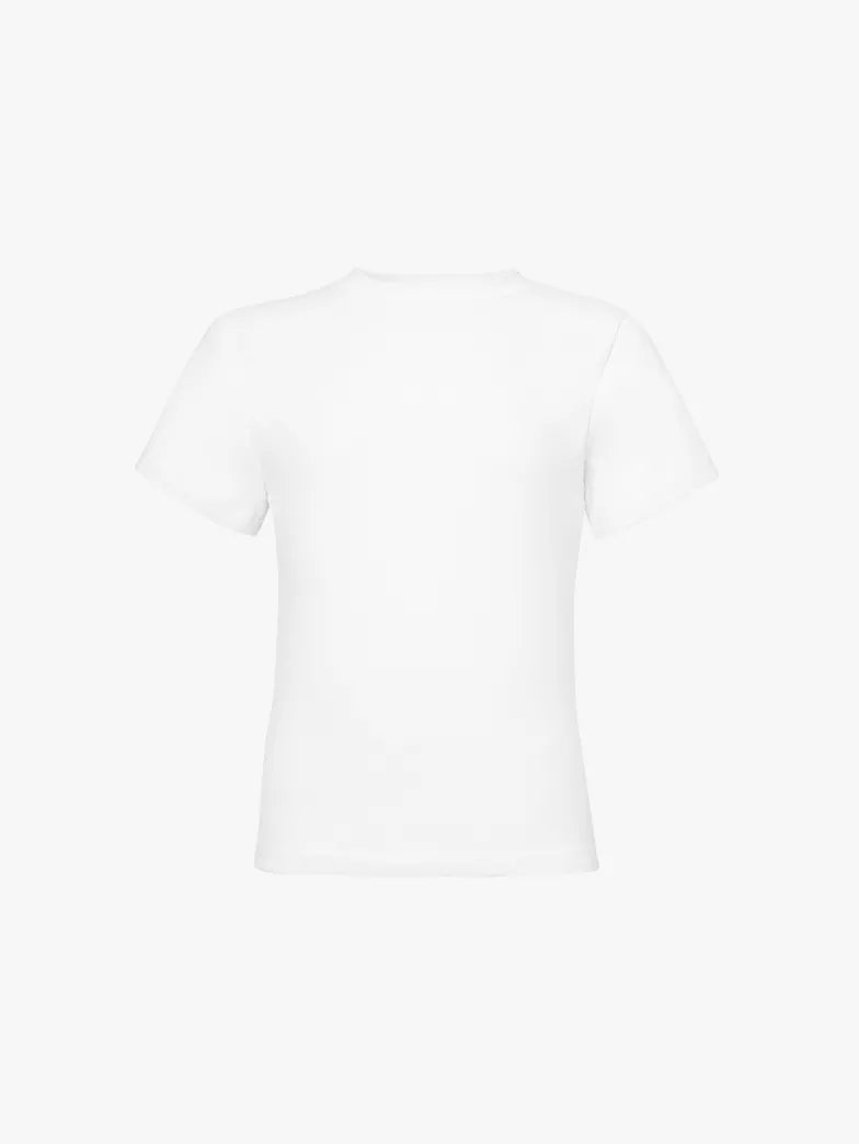 White Slim Fit Stretch ALEX T-shirt