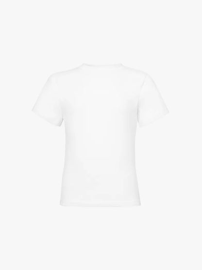 White Slim Fit Stretch ALEX T-shirt