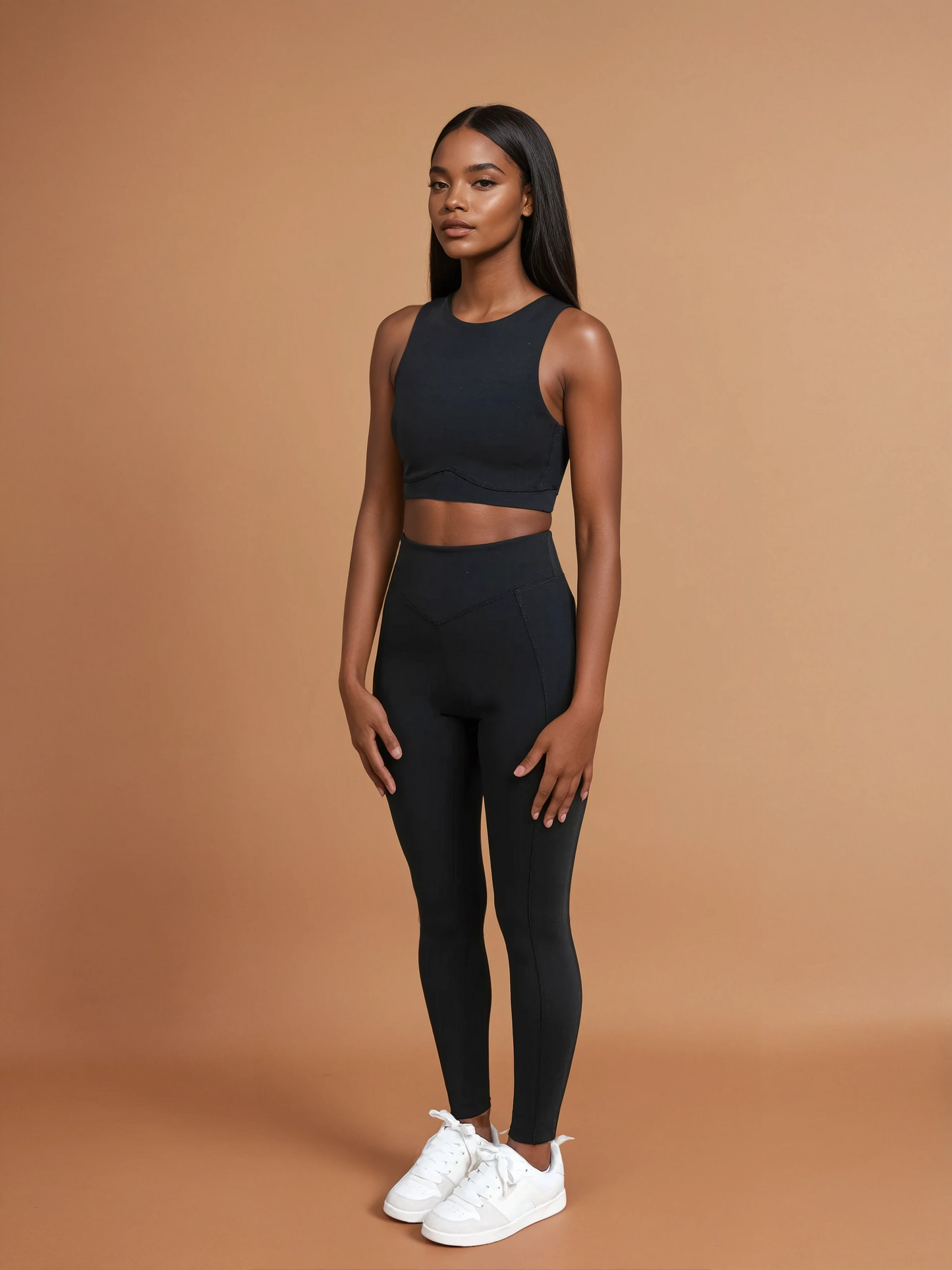 IRIS High Waist Leggings (Black, Extra Petite)