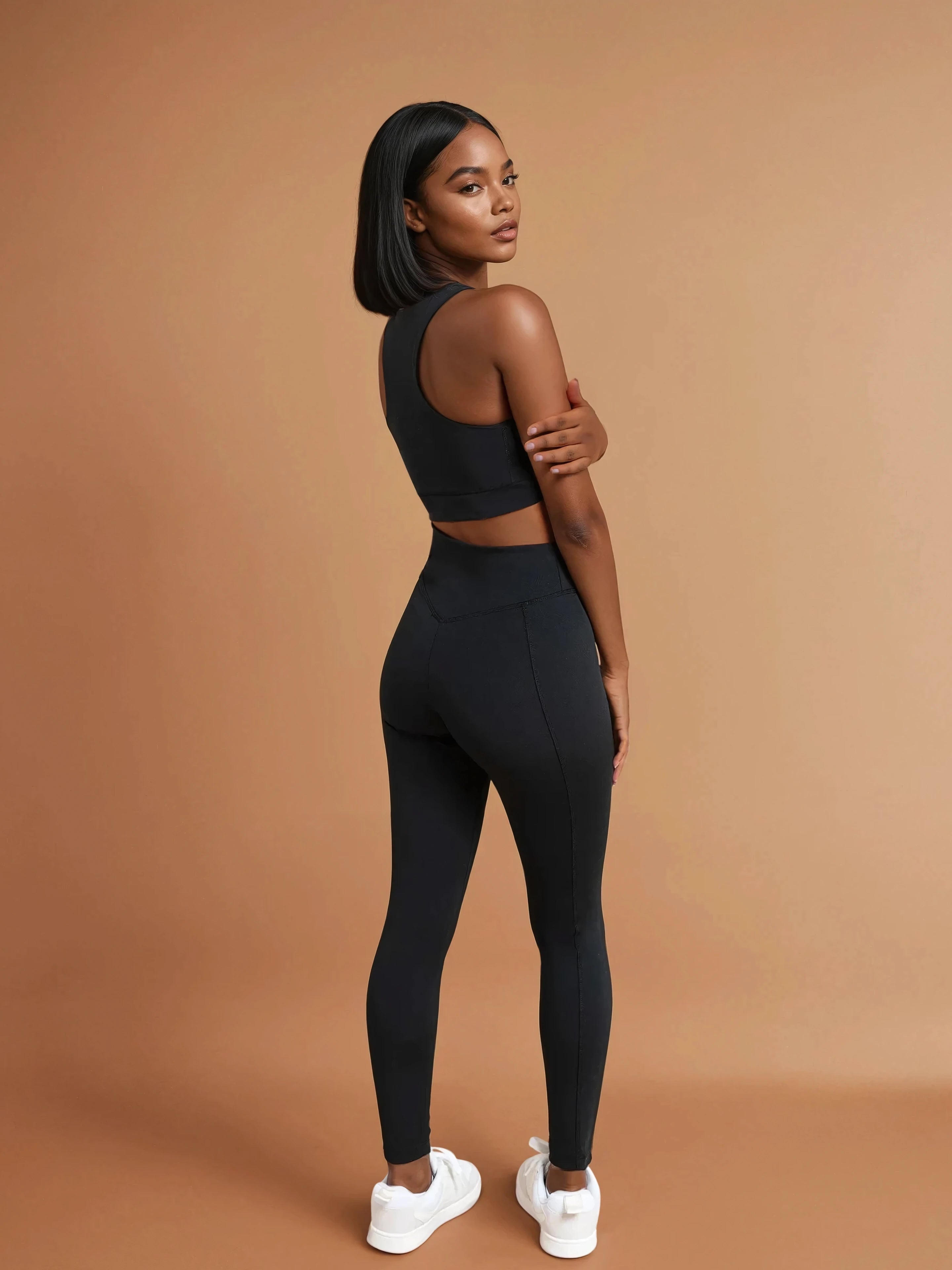 IRIS High Waist Leggings (Black, Extra Petite)