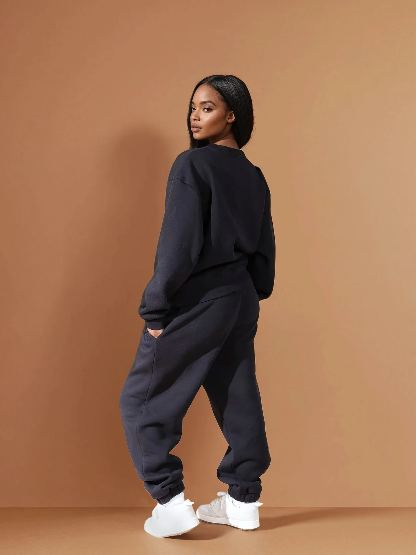 ADA Sweatpants Joggers (Black, Extra Petite)