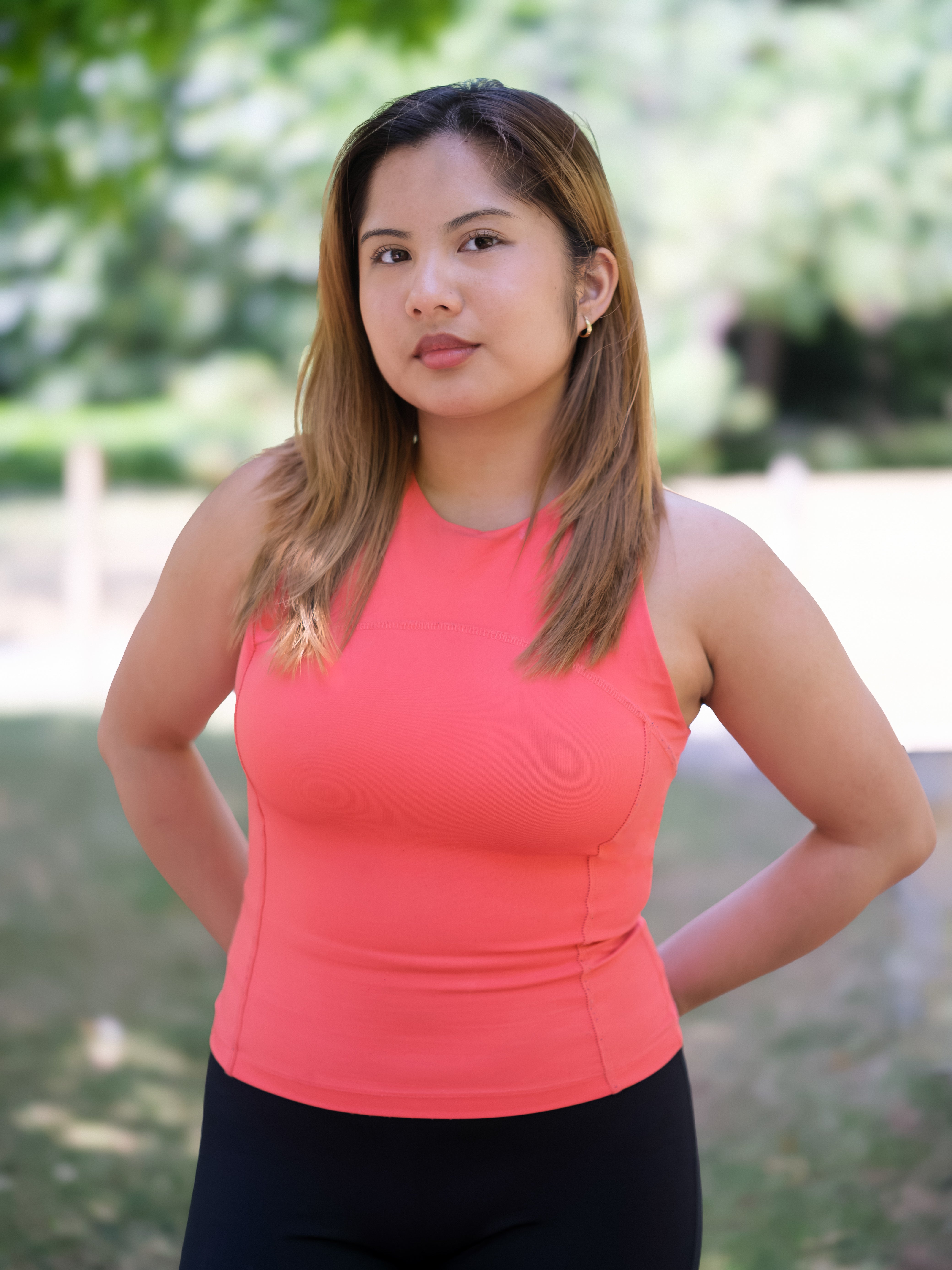 Coral Racer Back SUMMER Top