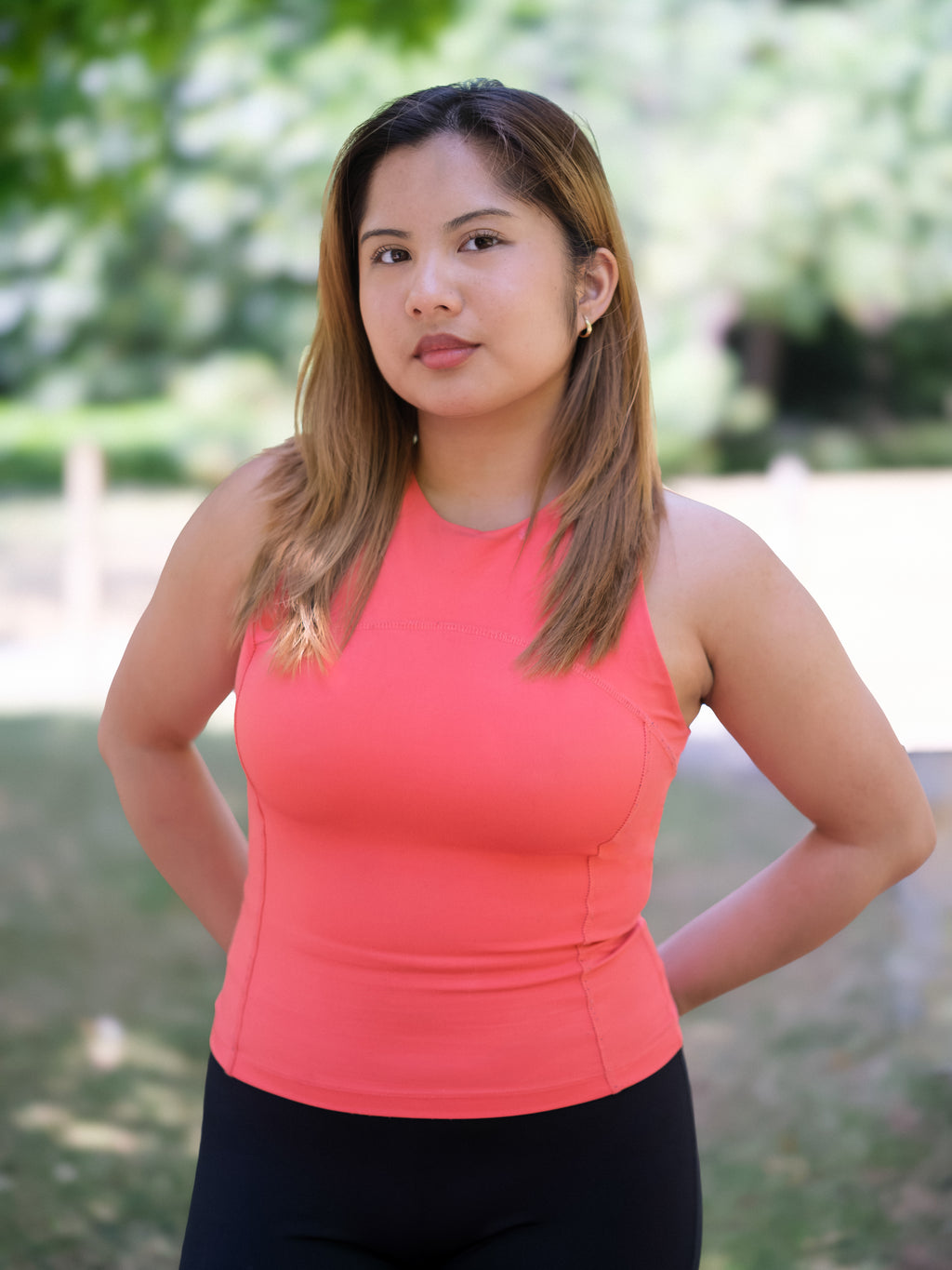 a woman posing for a picture
