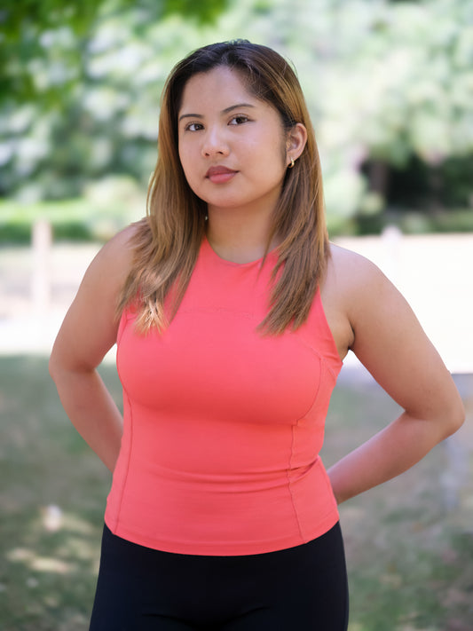 Coral Racer Back SUMMER Top