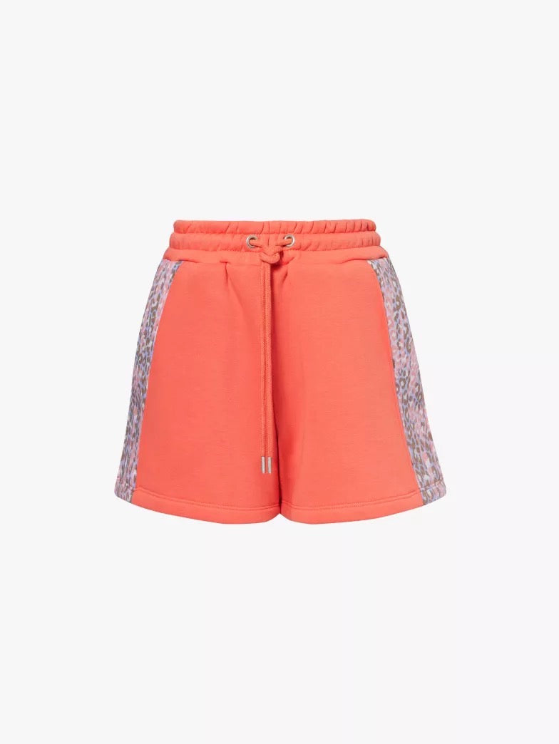 Coral Bermuda RILEY Sweat Shorts