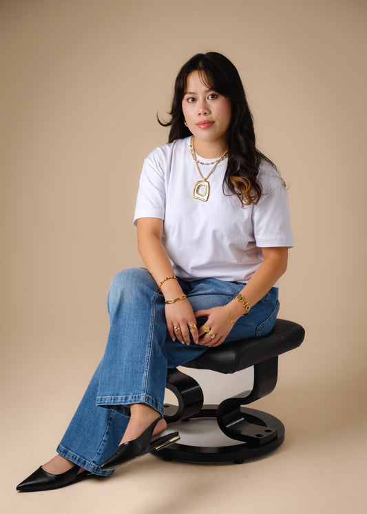 Extra Short Petite Wide Leg Blue STELLA Jeans [Pre-Order]