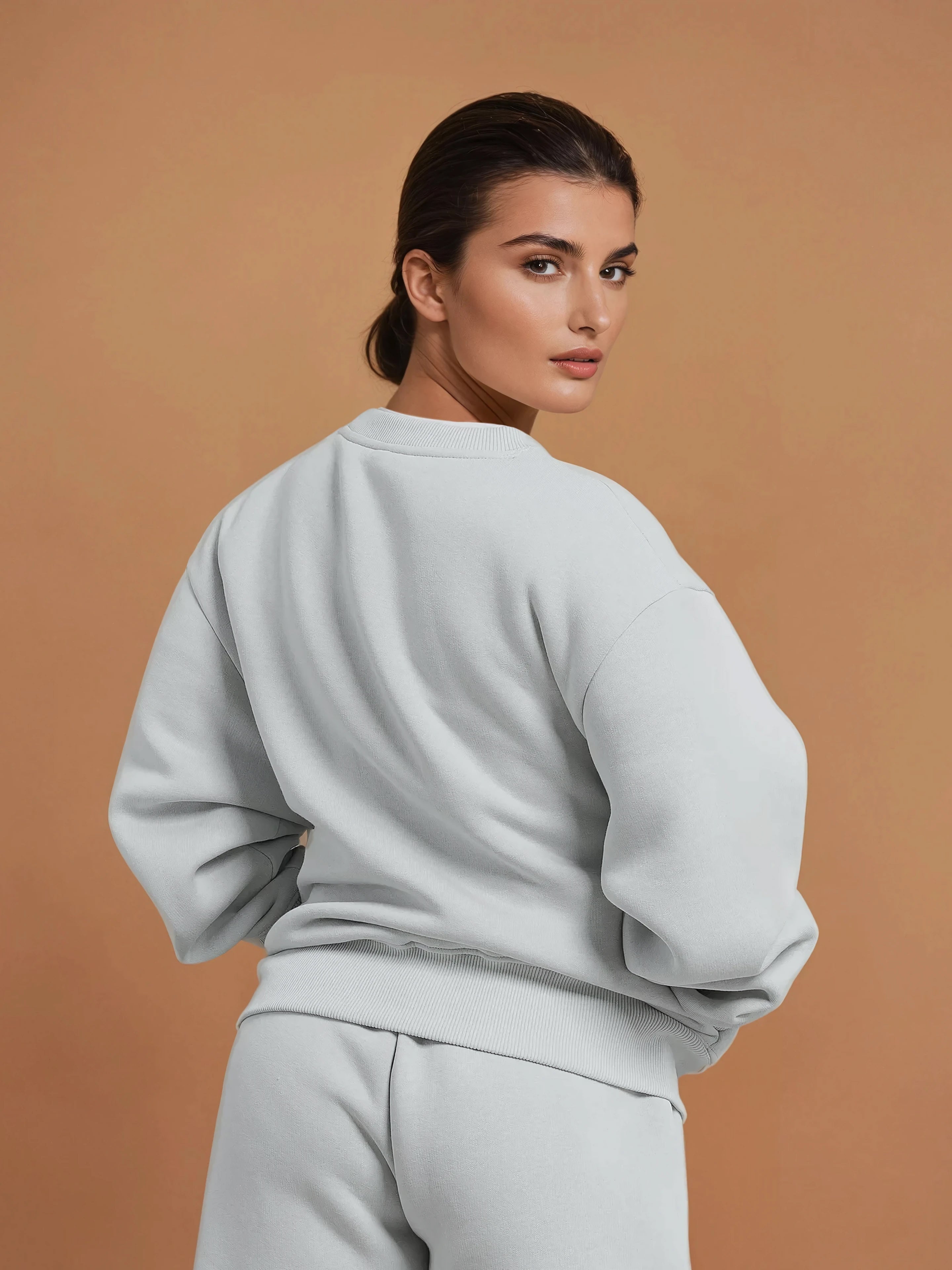 BAILEY Crewneck Sweatshirt Jumper (Grey, Petite & Extra Petite)