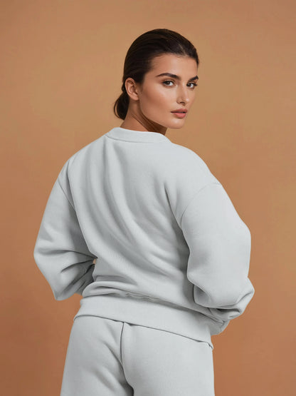 BAILEY Crewneck Sweatshirt Jumper (Grey, Petite & Extra Petite)