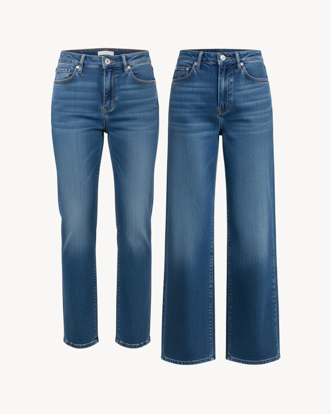 a pair of blue jeans