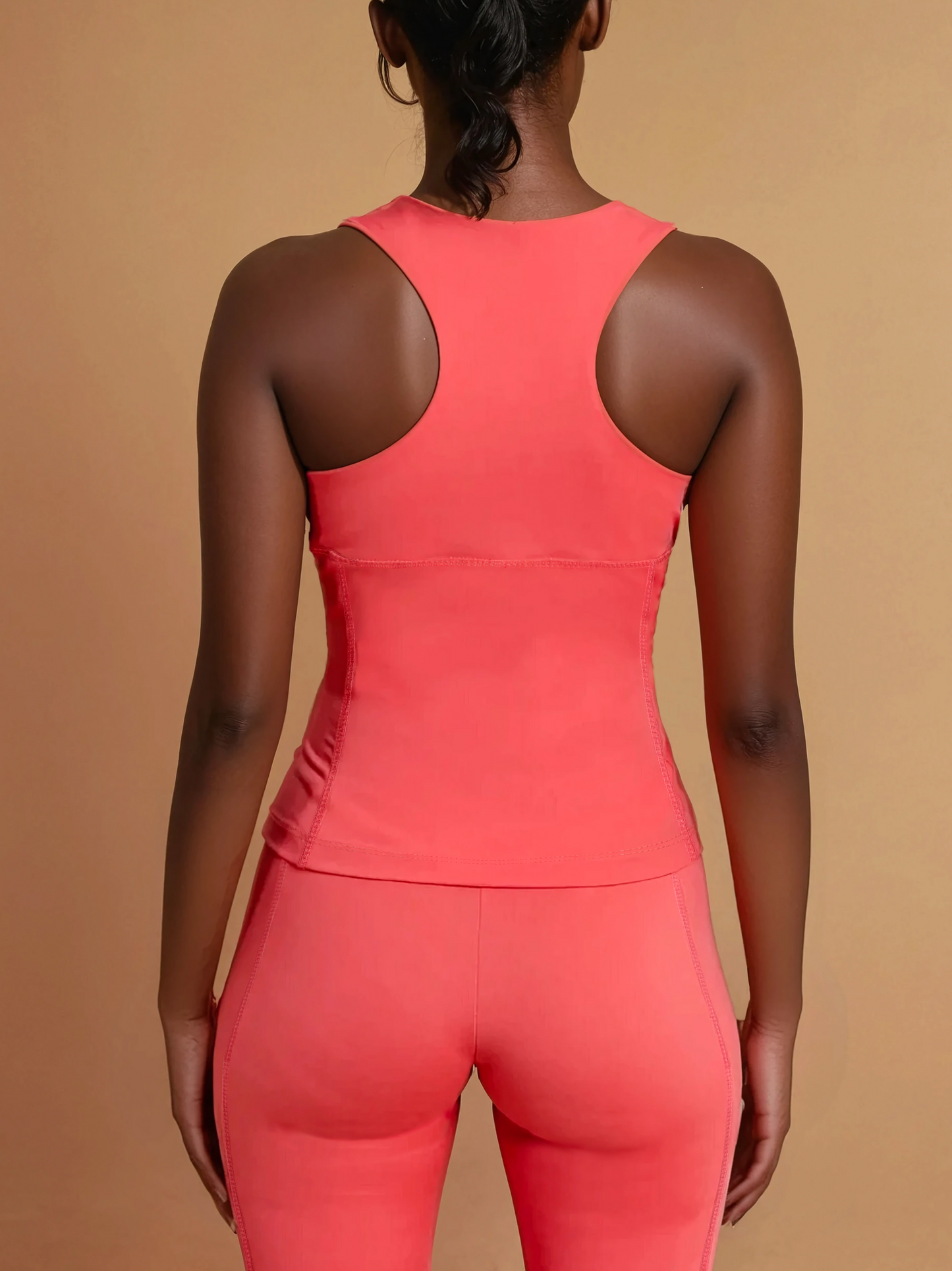 SUMMER Racerback Vest Top (Coral Red, Extra Petite)
